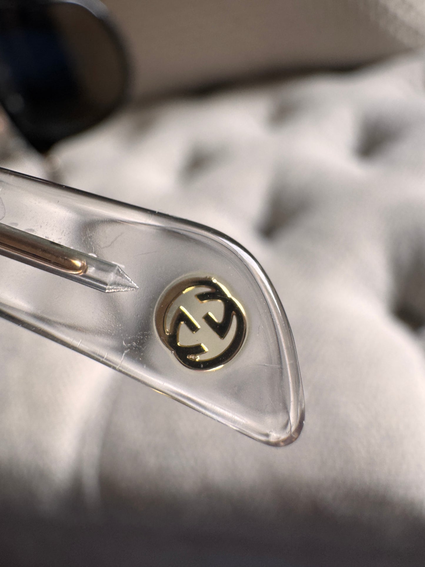 Gucci Sunglasses with Crystals on arms