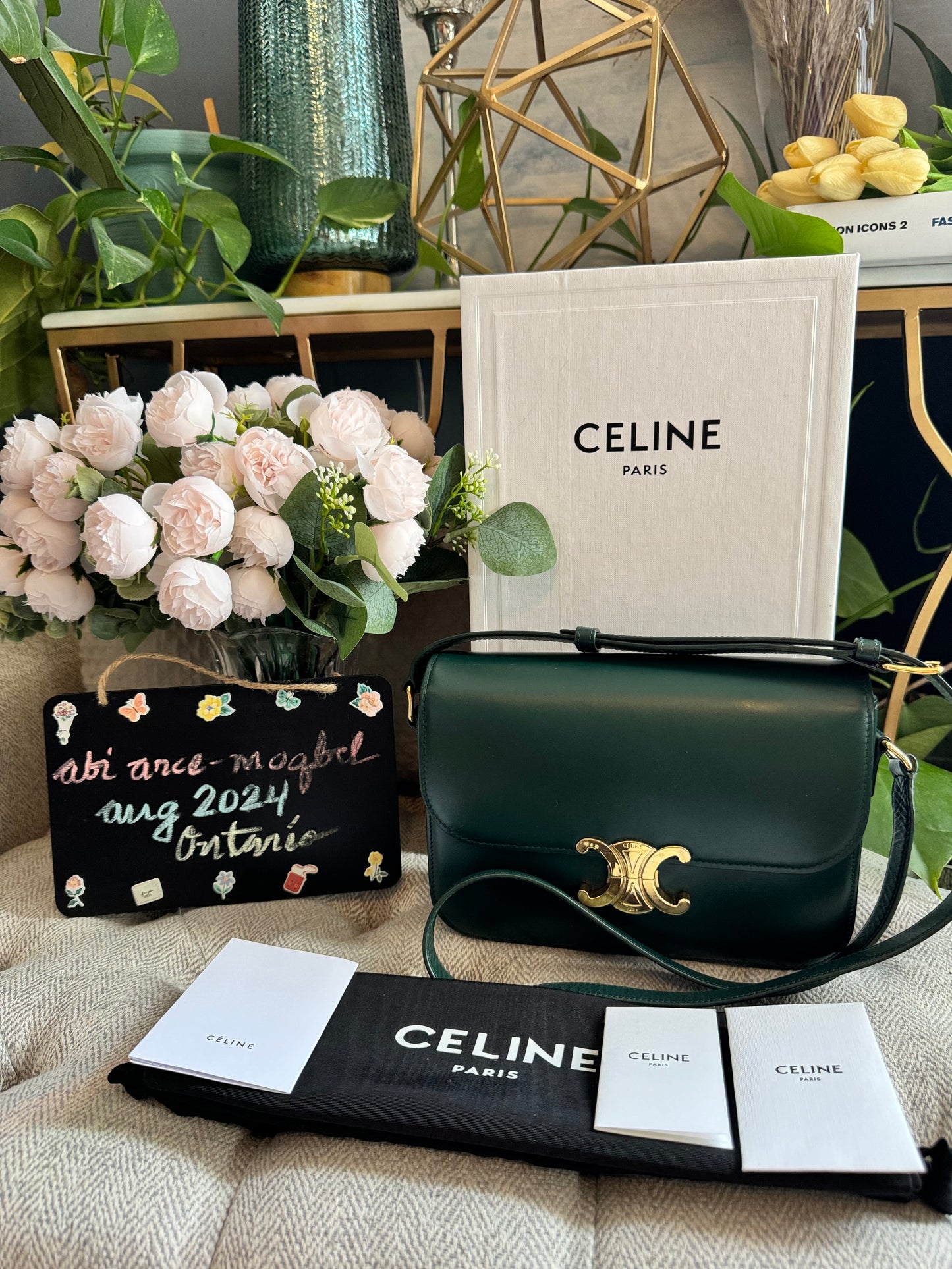 Celine Classique Triomphe in Amazone