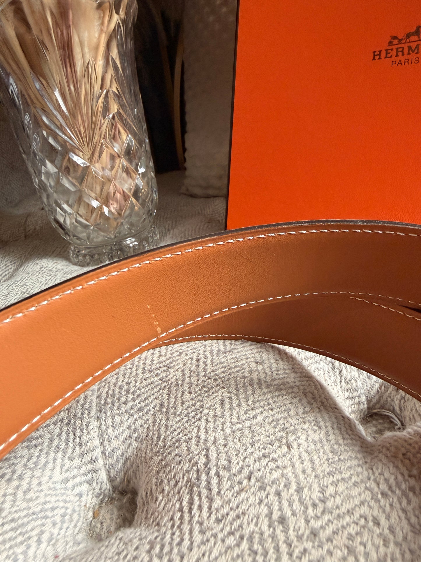 Hermes Reversible Belt