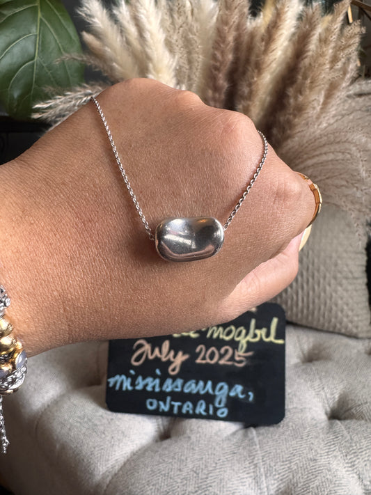 Tiffany & Co Large Bean Necklace-Vintage