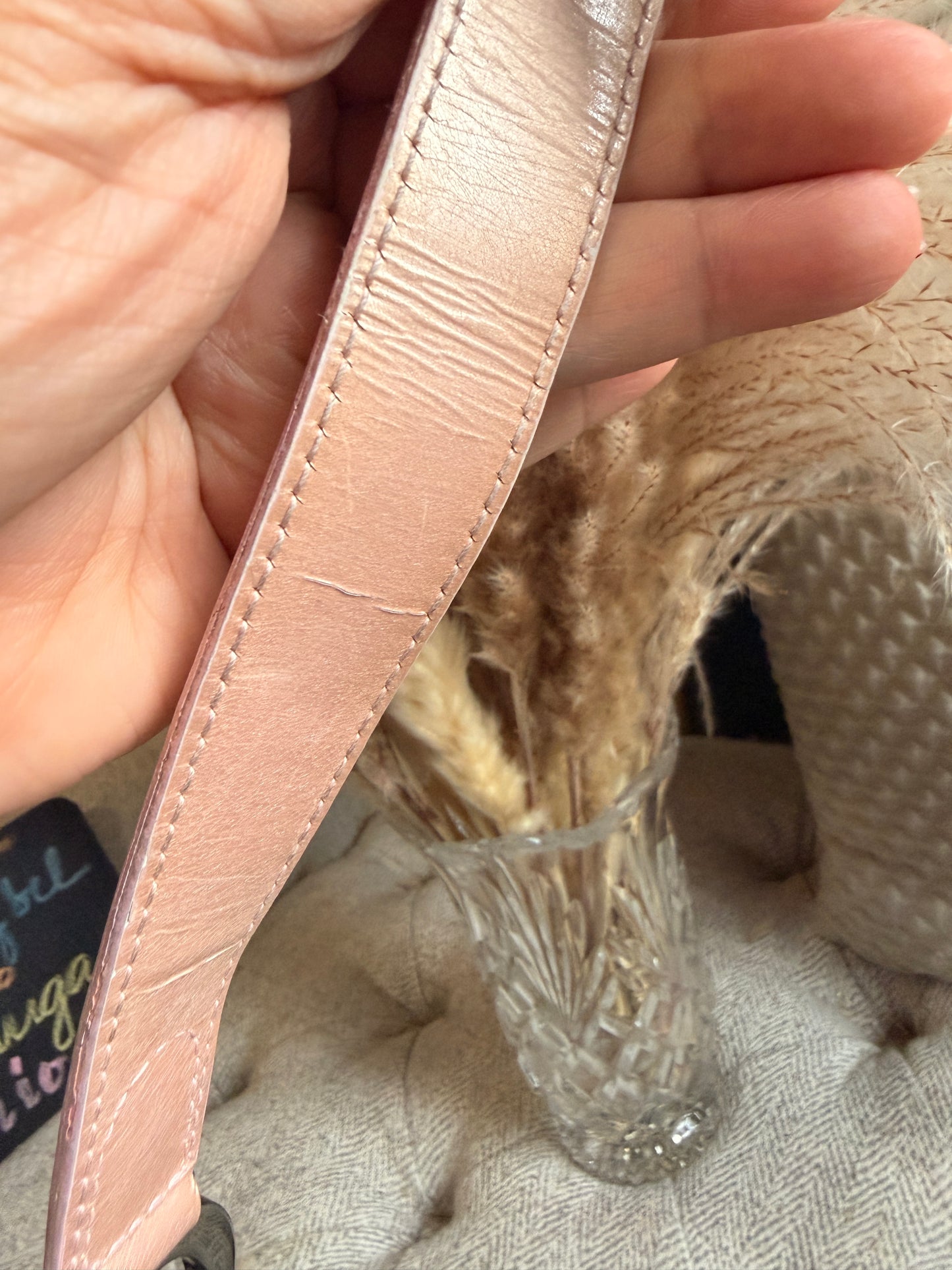 DIOR Vintage Denim Saddle in Medium