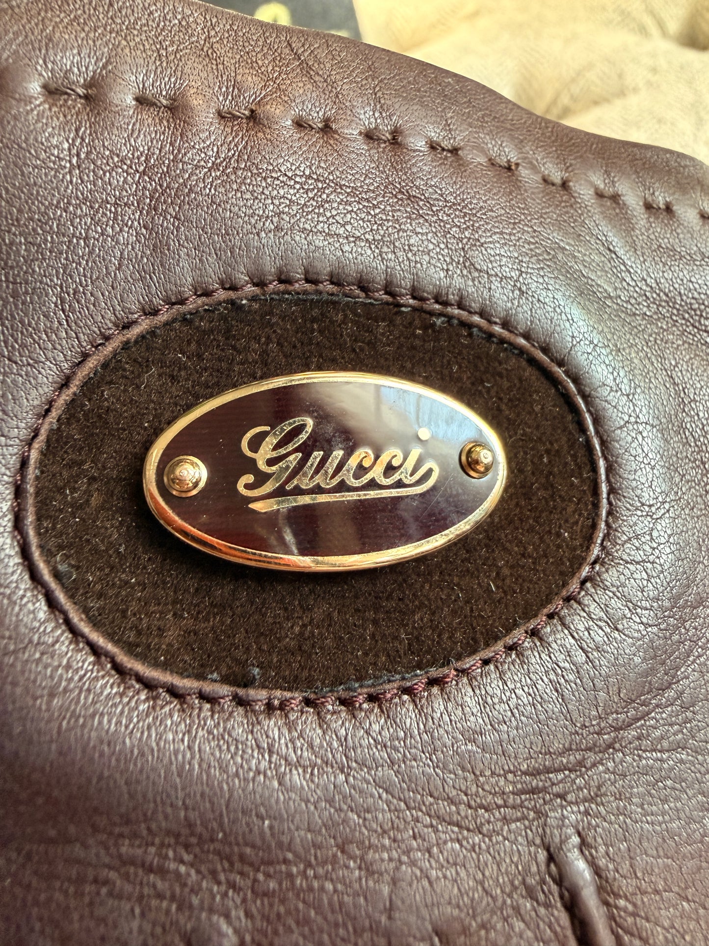 Gucci Leather Gloves