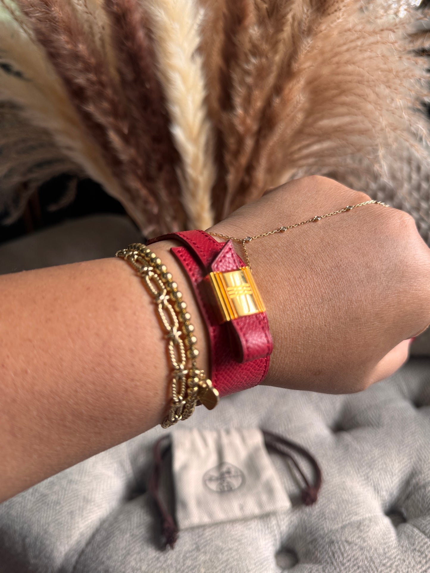 Hermès
Vintage Leather Artemis Wrap Bracelet
Est. Retail C$782