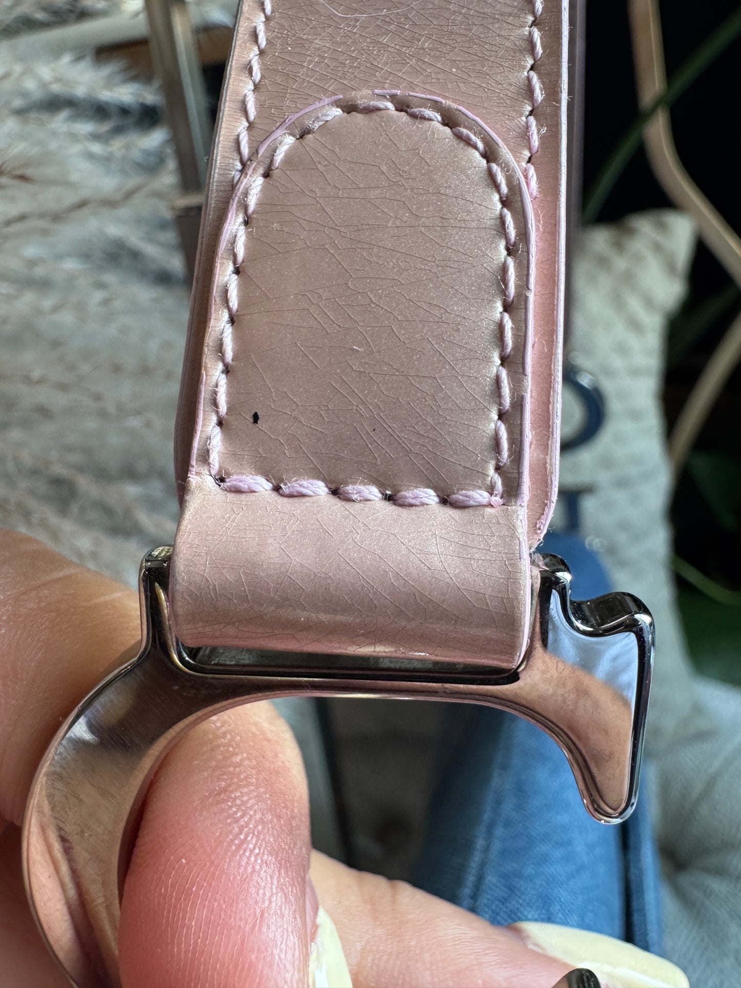 Dior Vintage Denim Saddle