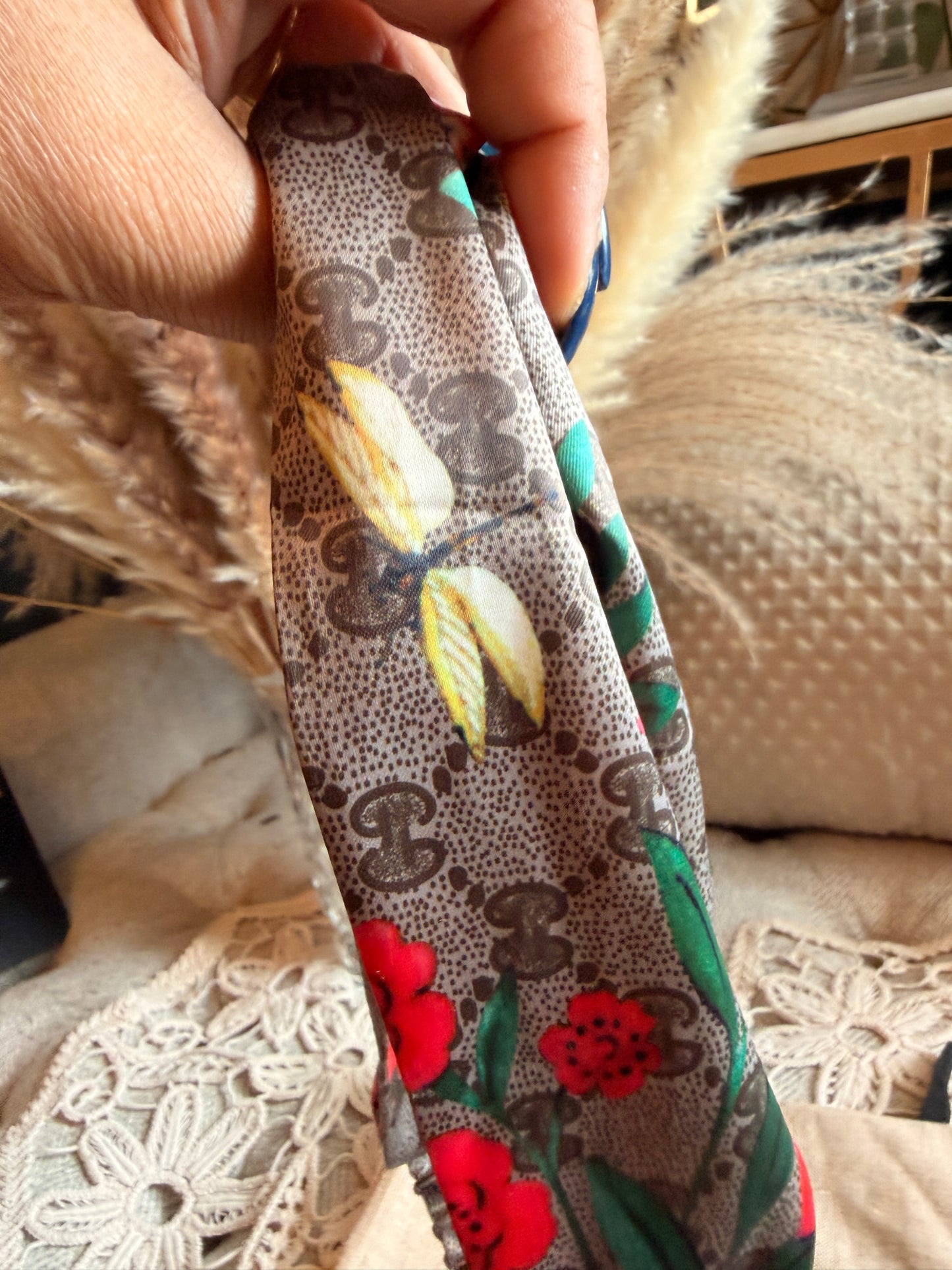 GUCCI

Silk Monogram Tian Print Headband
