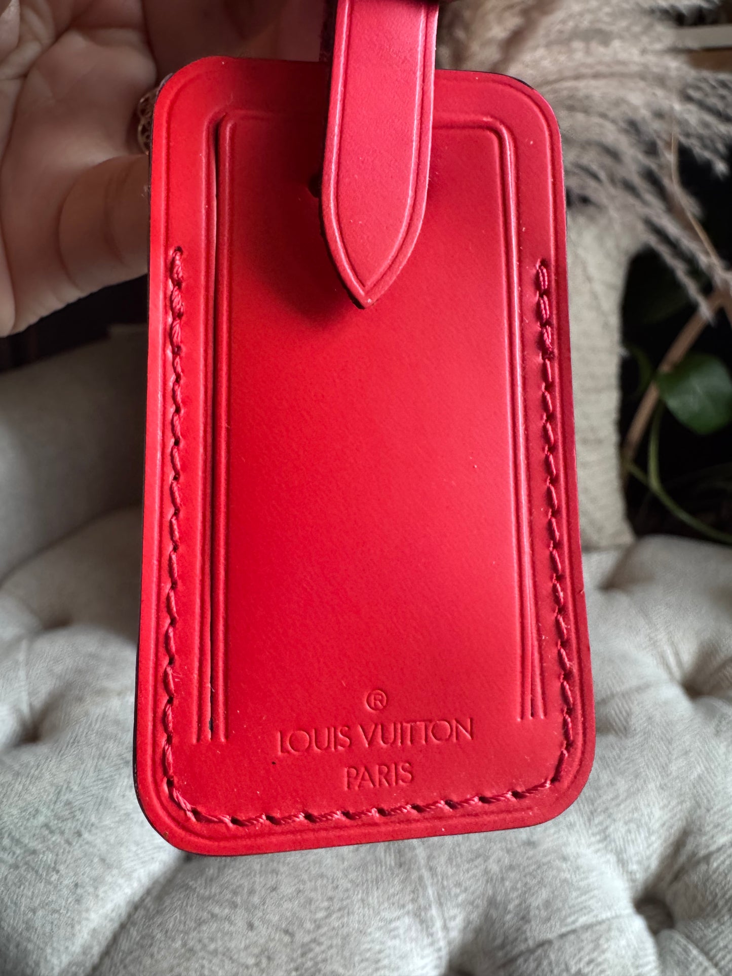 Louis Vuitton Luggage Tag