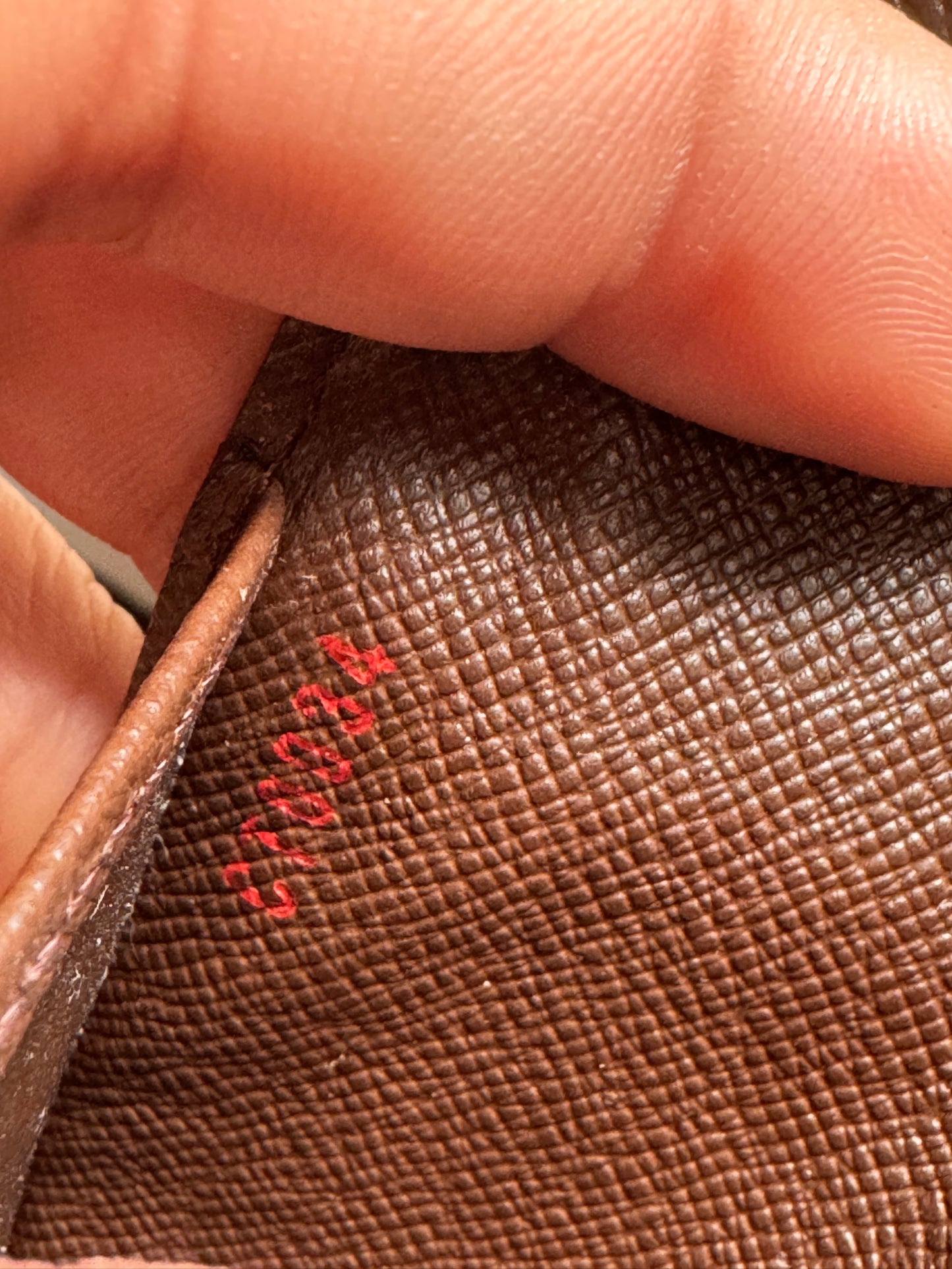 Louis Vuitton Damier Ebene Vintage Bifold