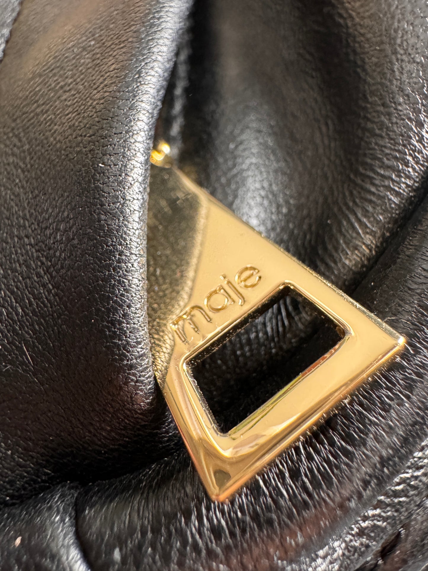 MAJE Leather Beltbag