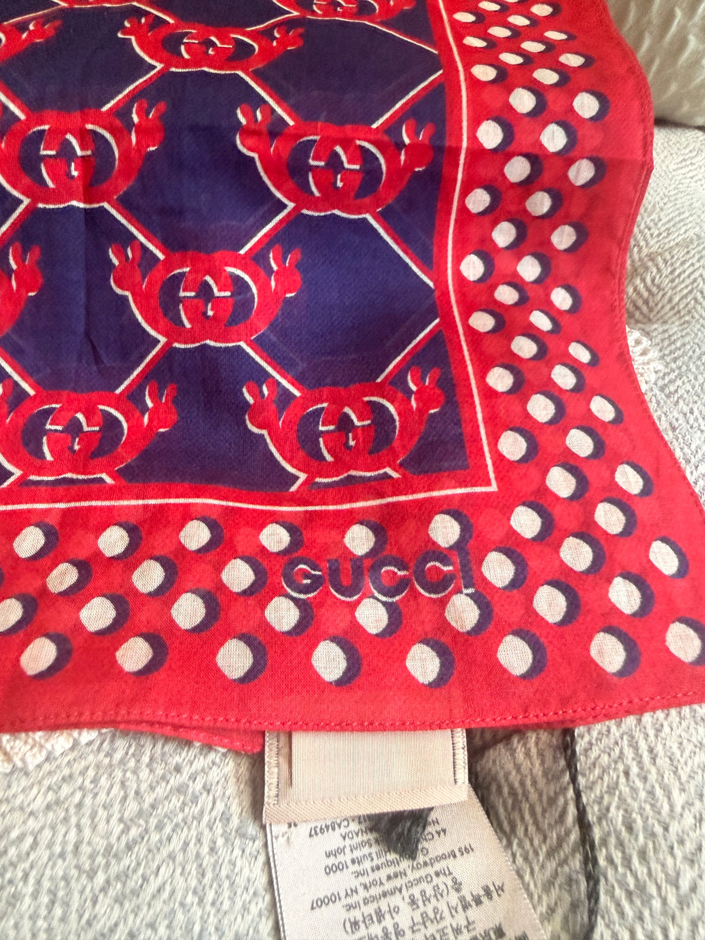 Gucci Scarf/Handkerchief NWT