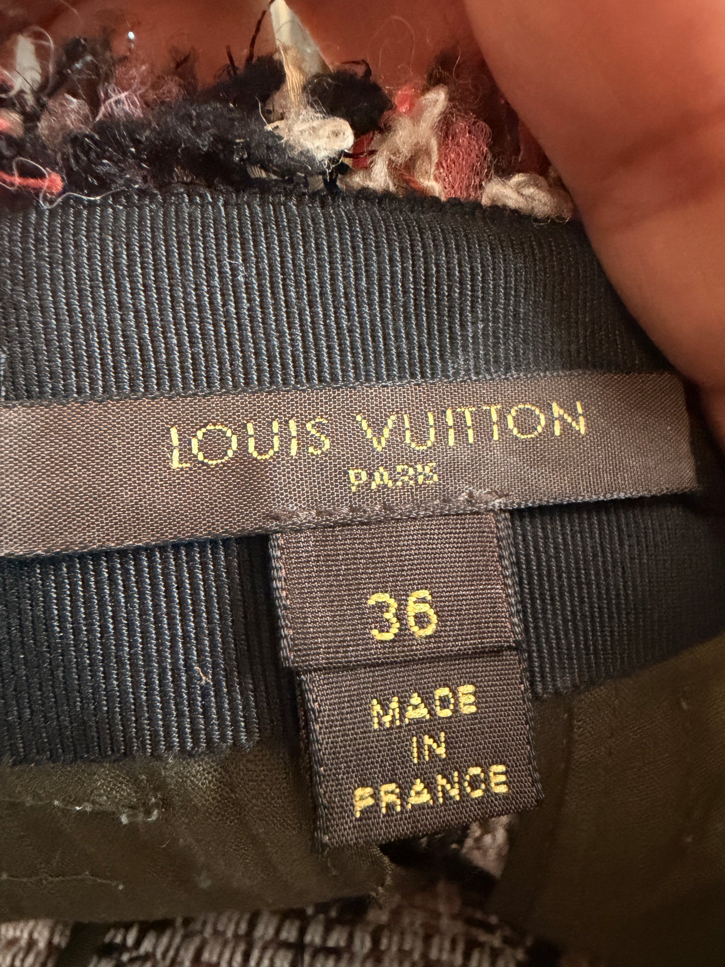 Louis Vuitton Tweed Shorts-size EU36
