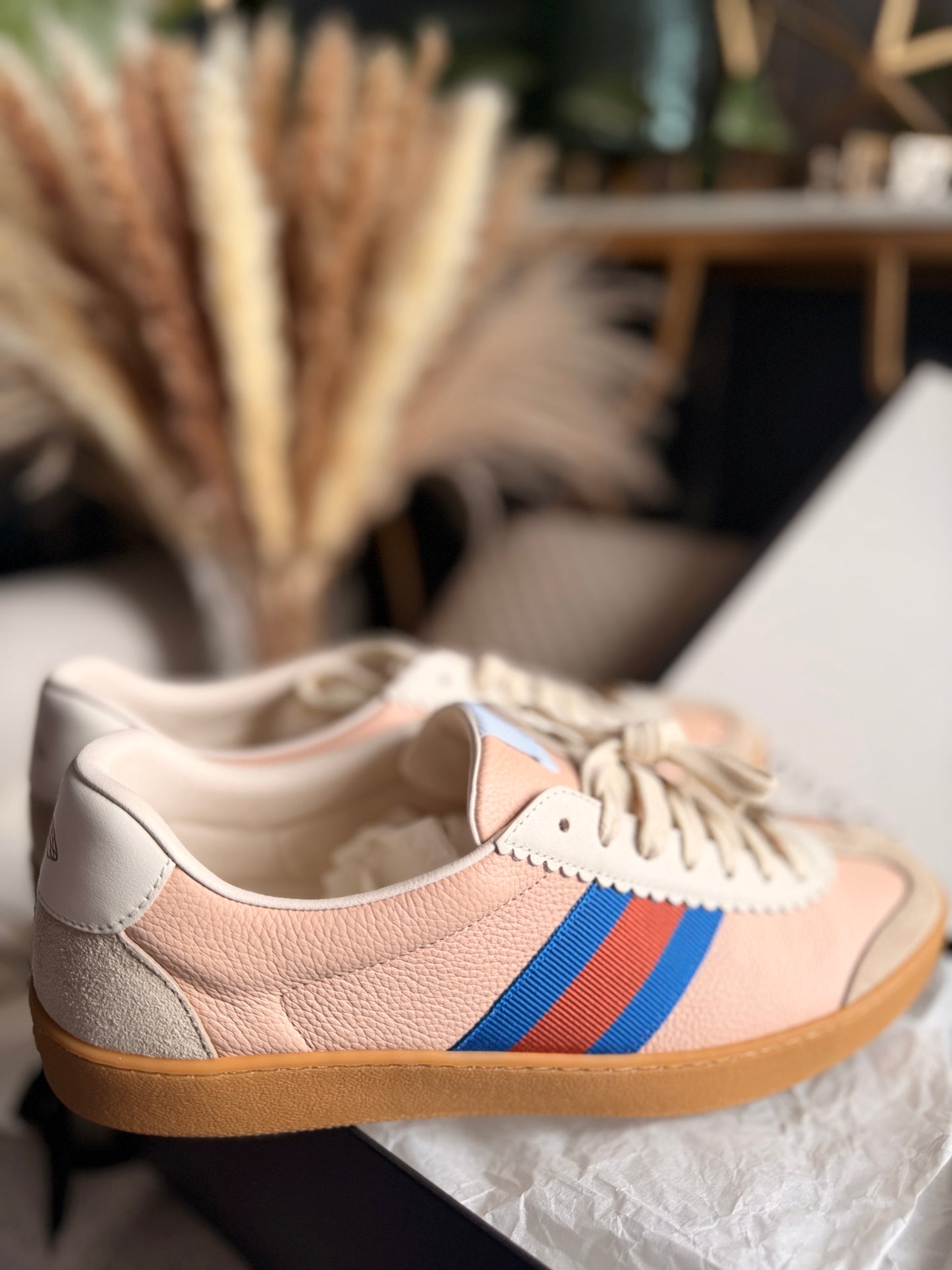 NEW in BOX Gucci G74 Web Sneakers