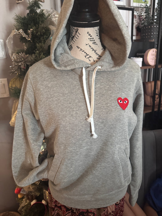 CDG Play Hoodie-New With Tag