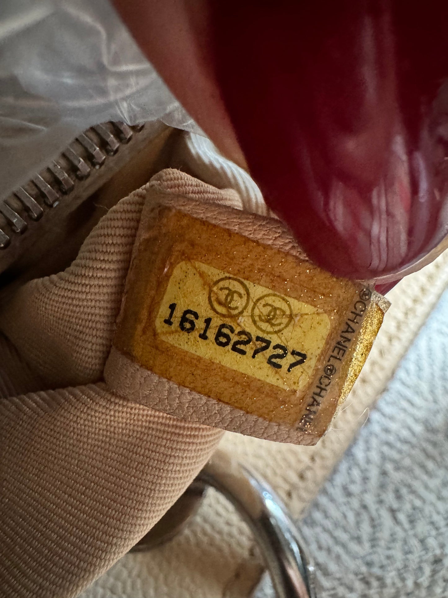 Chanel GST in Beige with Silver Hardware