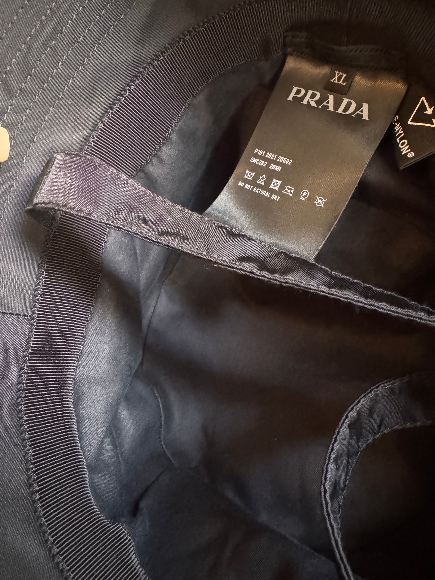 Prada Re-Nylon Bucket hat-Size XL