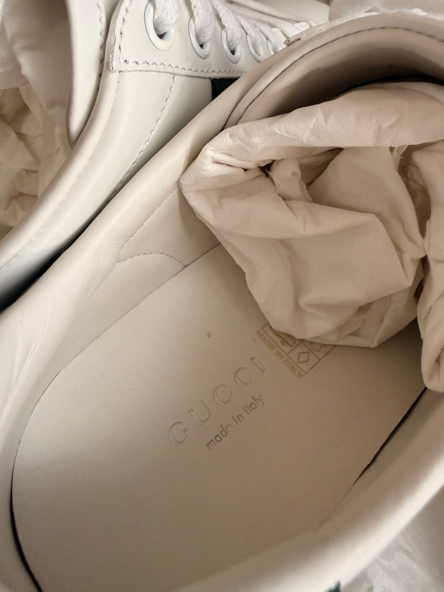 BNIB Gucci Ace Sneakers sz 6.5