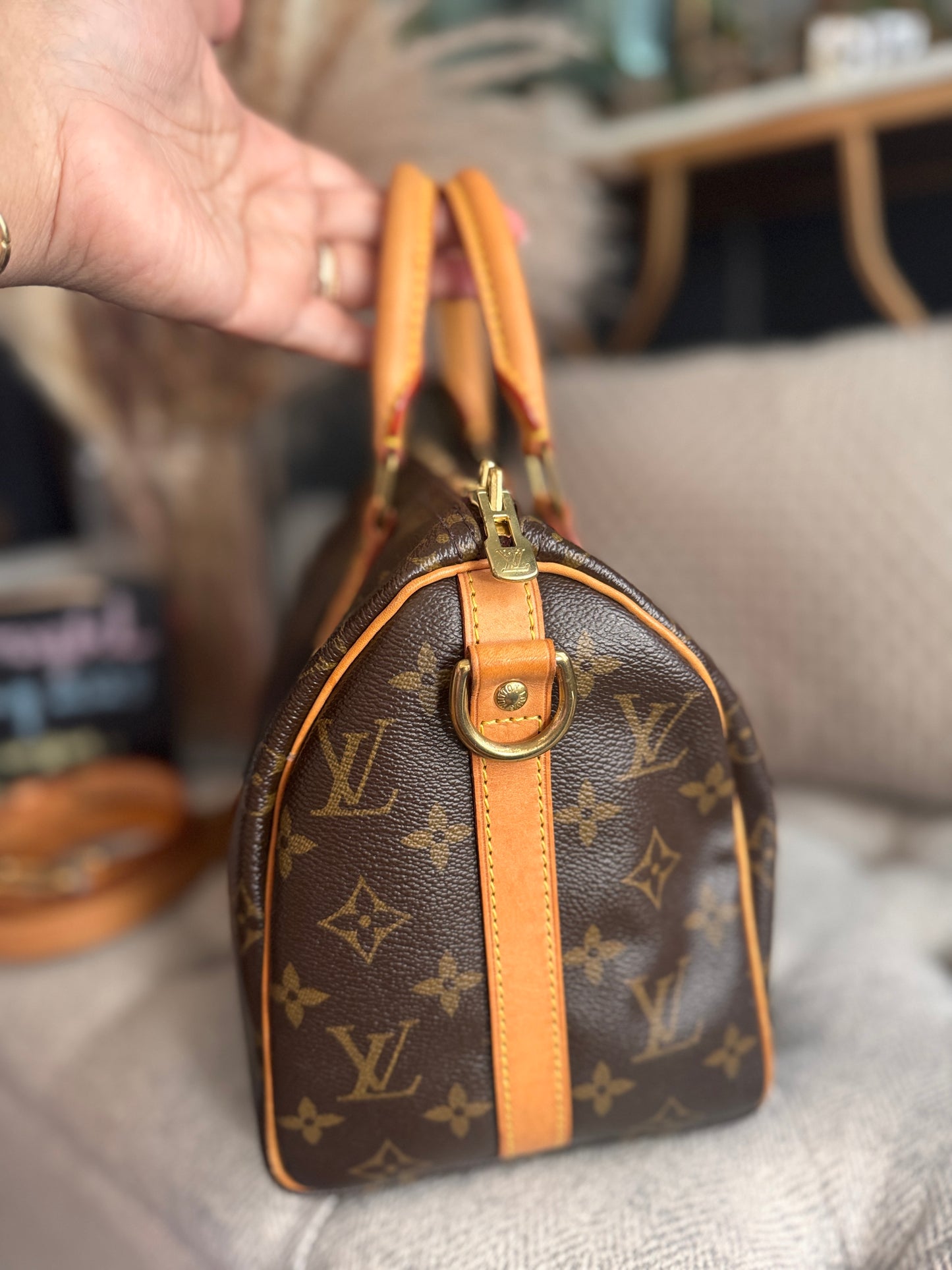 Louis Vuitton Speedy B 25 in monogram