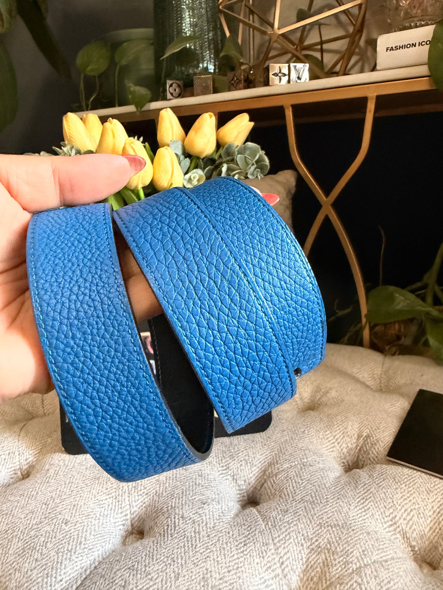 Hermes Quentin Reversible Belt