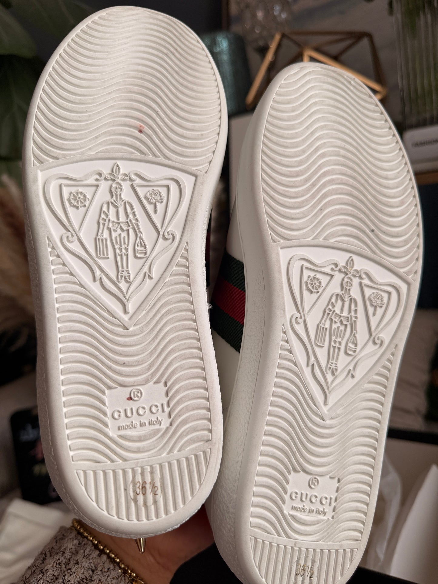 BNIB Gucci Ace Sneakers sz 6.5