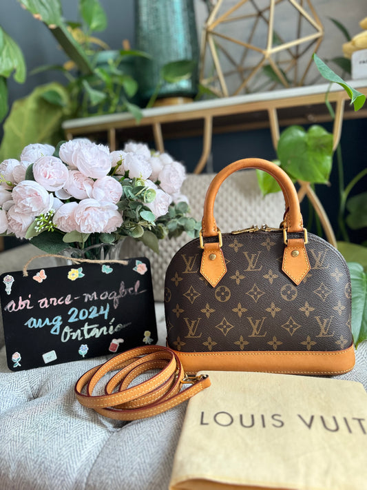 Louis Vuitton Alma BB in Monogram