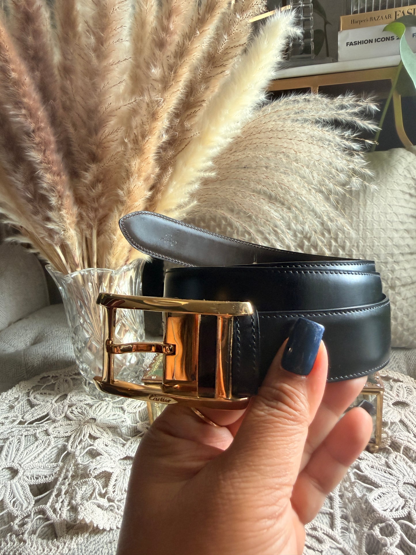 Tank de Cartier Reversible Belt size 105