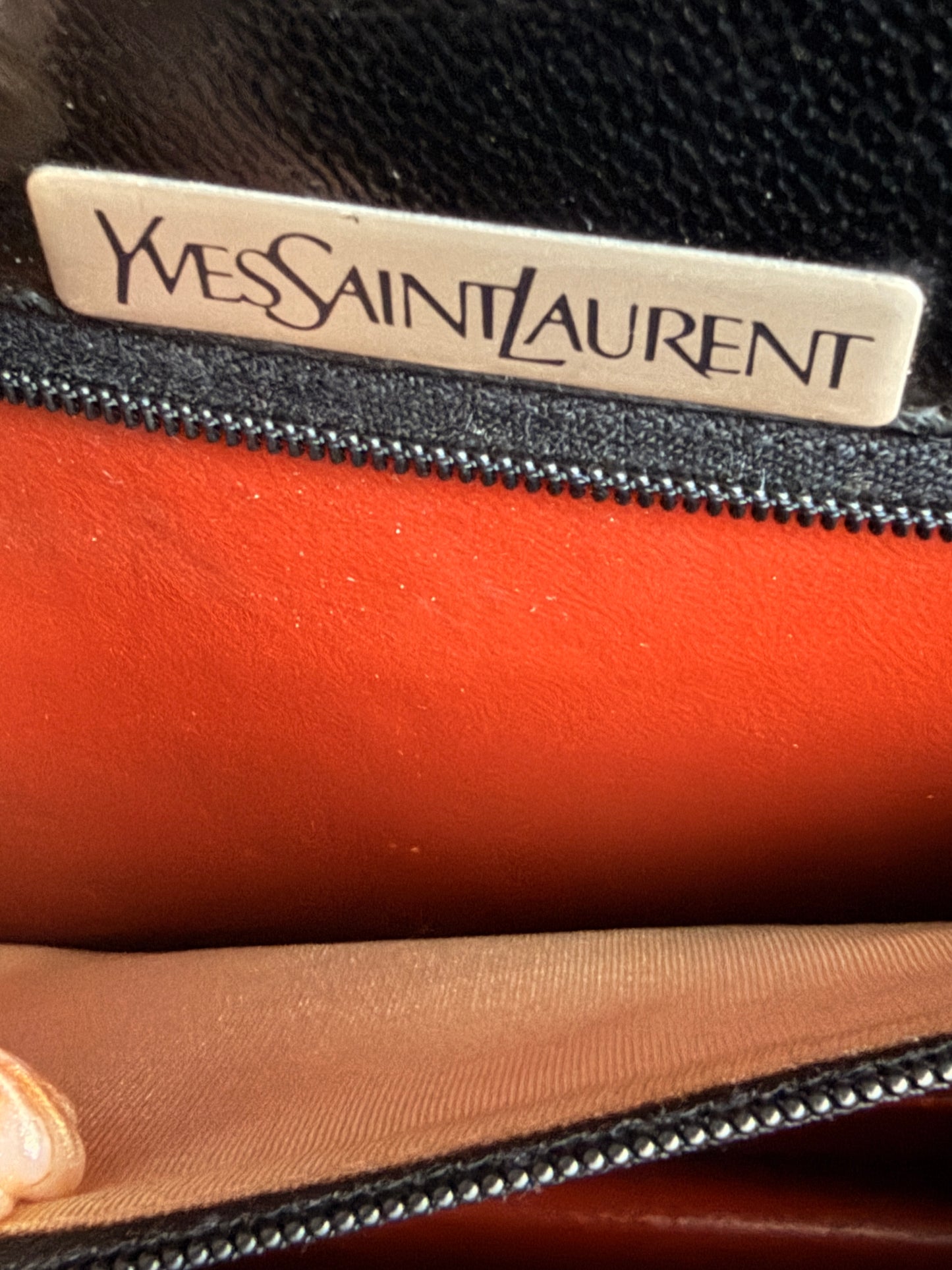 YSL Vintage Leather Shoulder Bag/Clutch