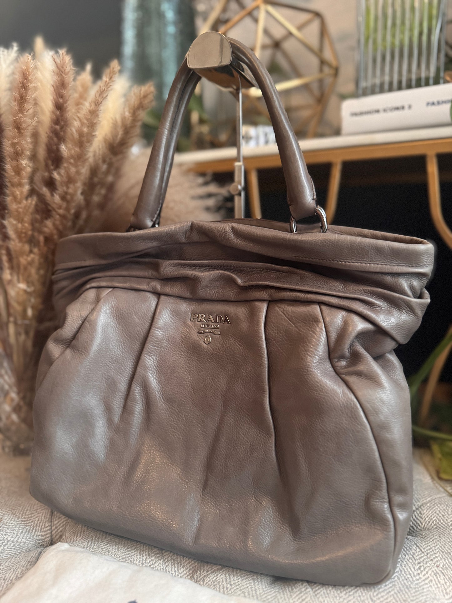 Prada Leather Tote