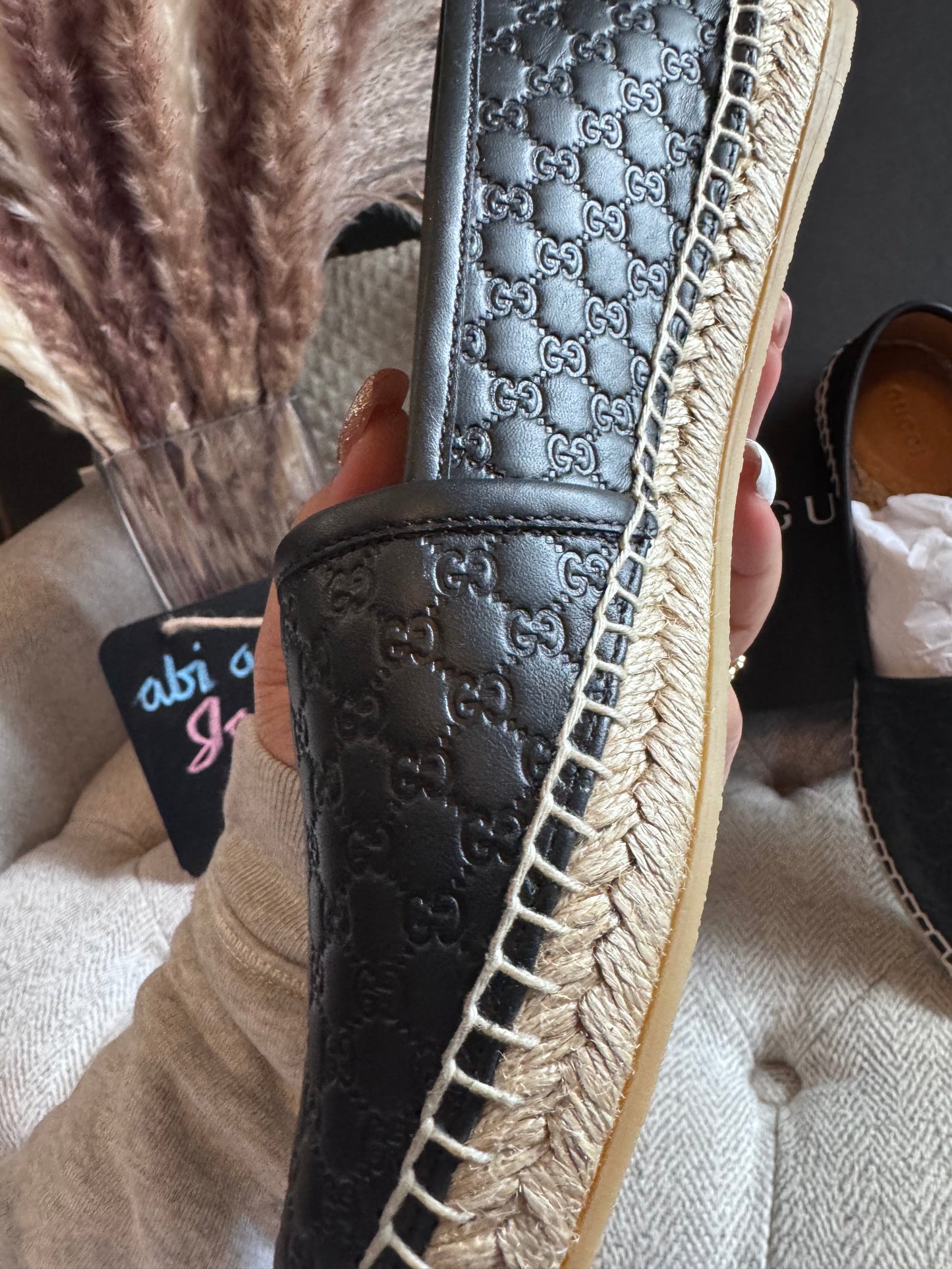 Gucci Leather Espadrilles-sz37