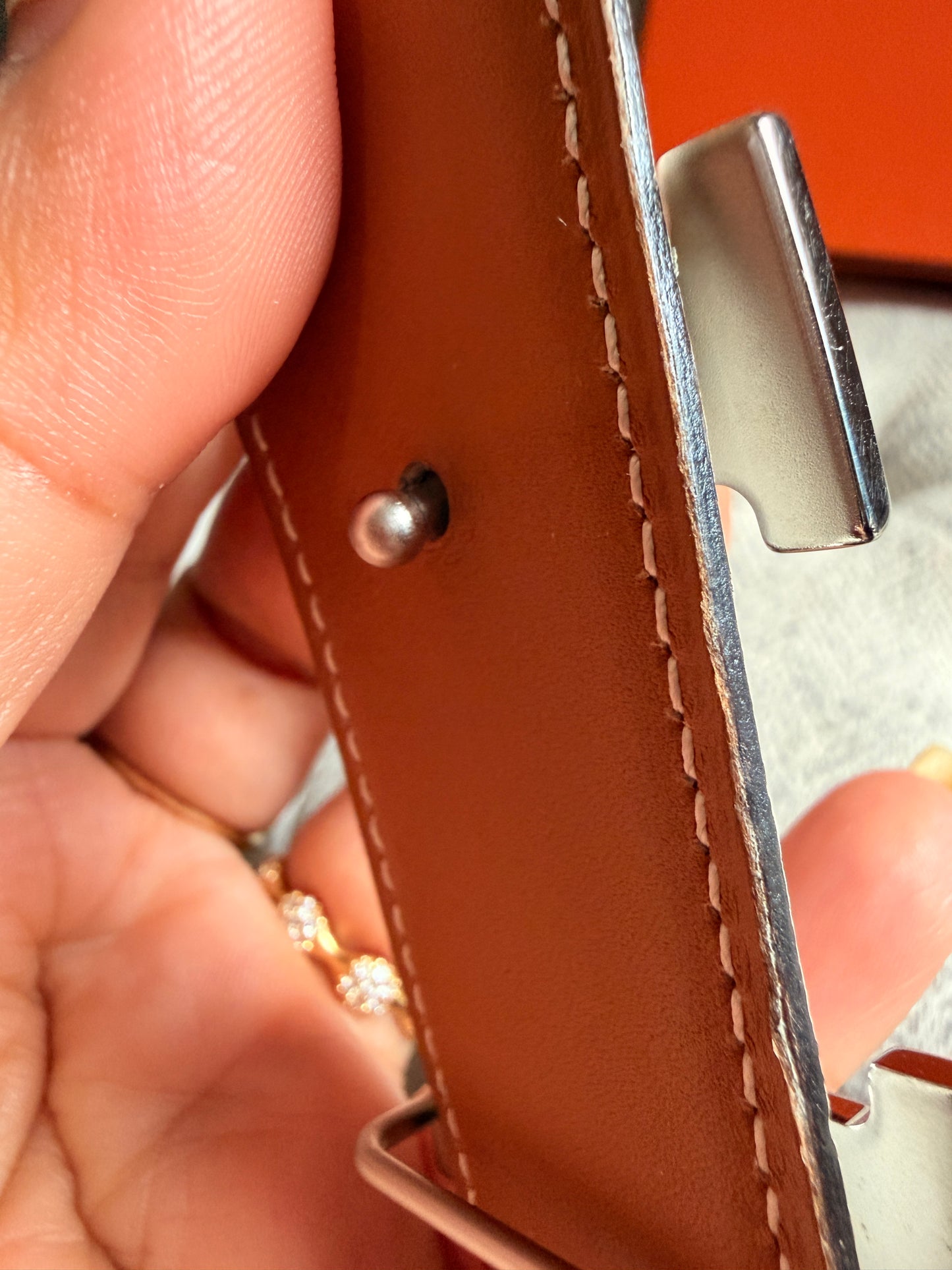 Hermes Reversible Belt