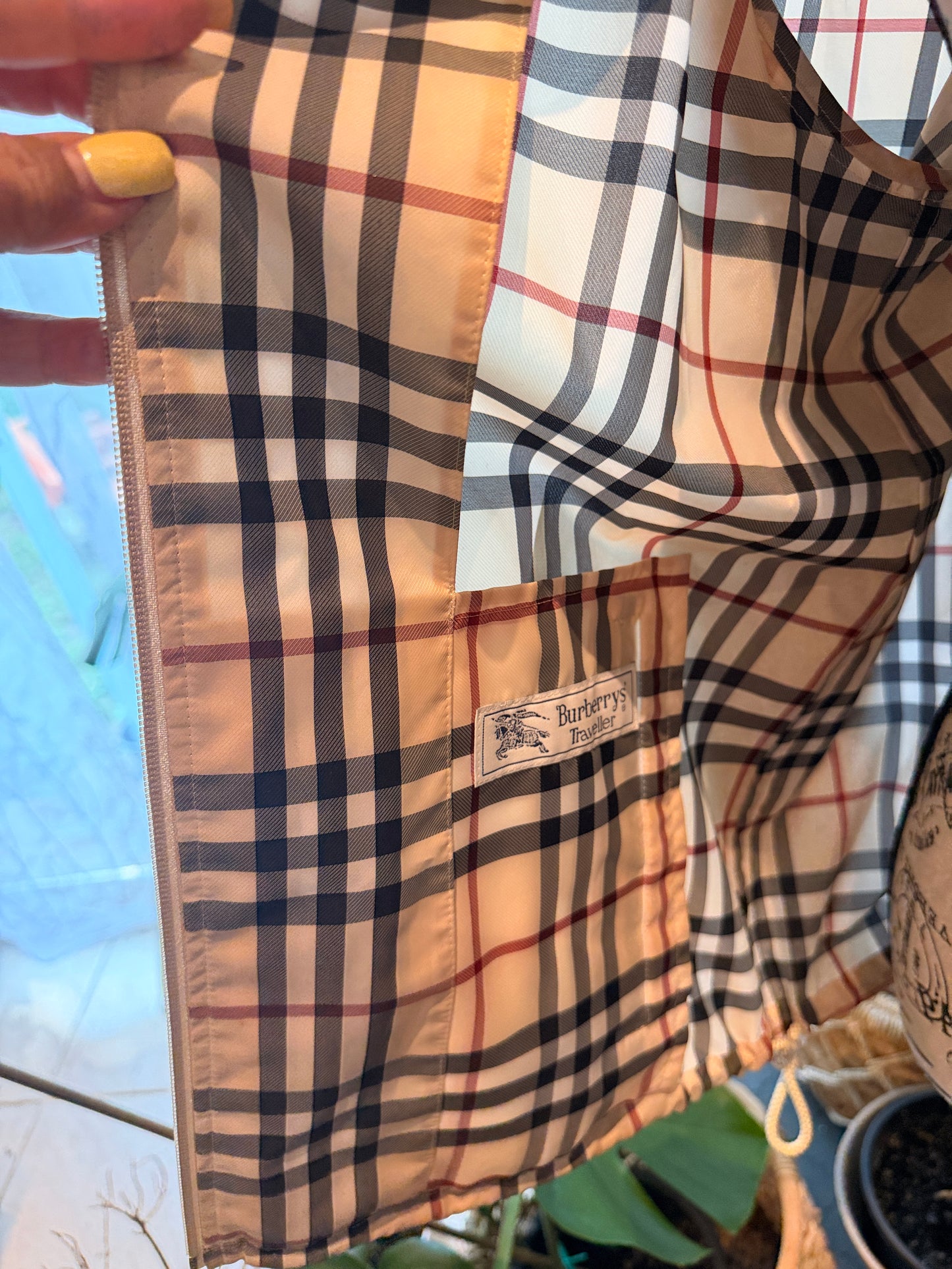 Burberry Vintage Rain Jacket/ Windbreaker