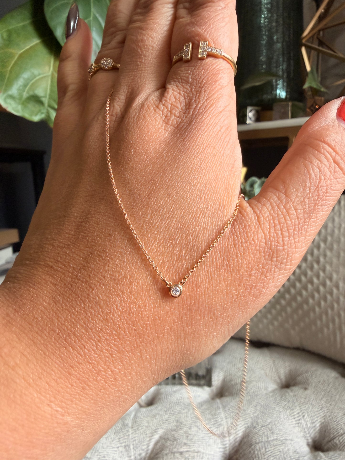 Tiffany & Co Diamond by the Yard Necklace