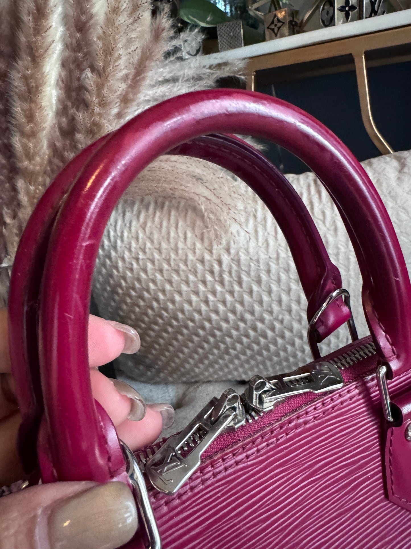 Louis Vuitton Epi Alma PM -New Model (with feet)