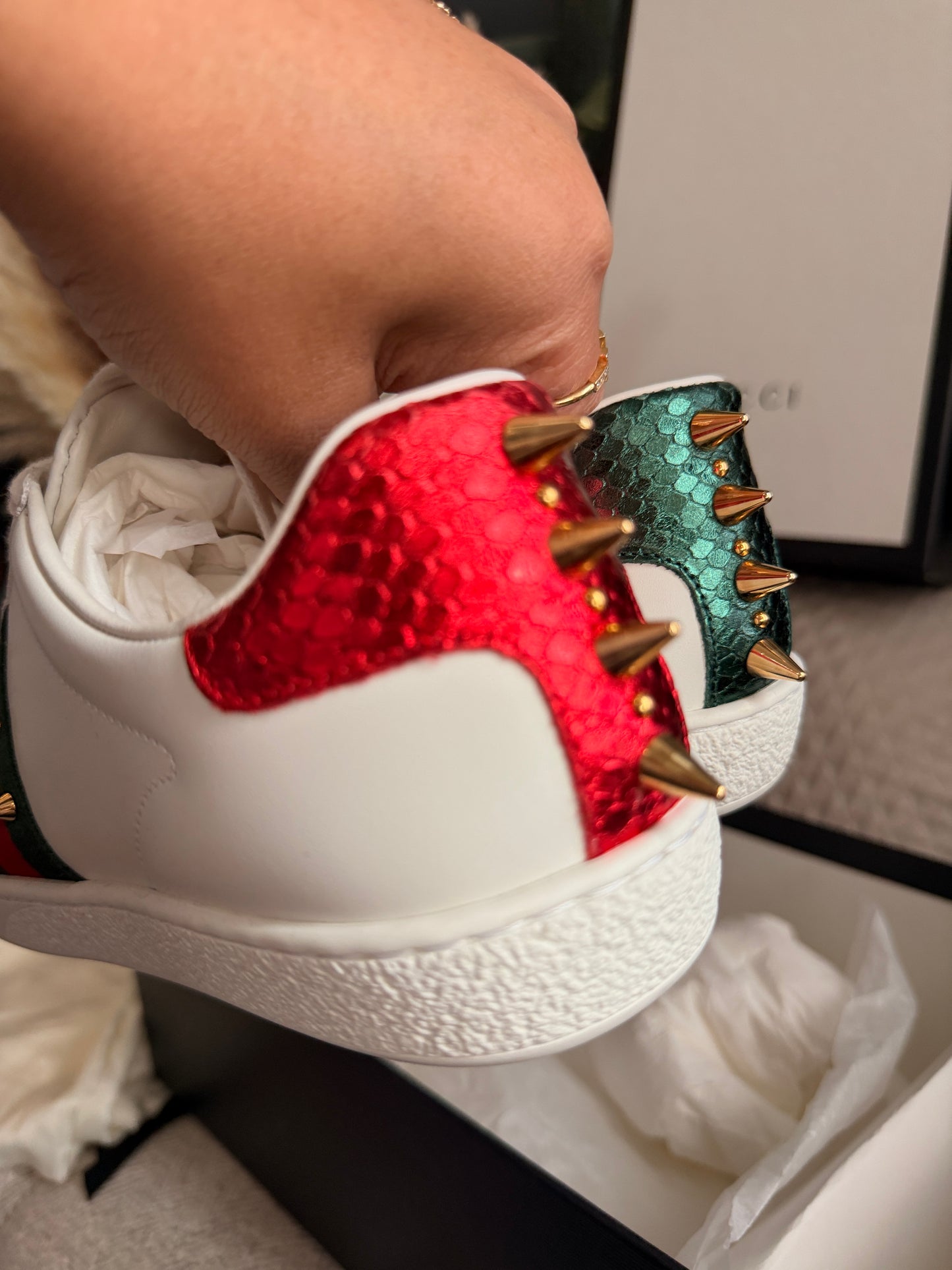 BNIB Gucci Ace Sneakers sz 6.5