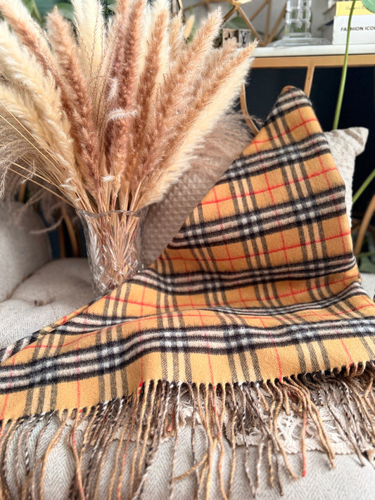 Burberry 100% Cashmere Scarf