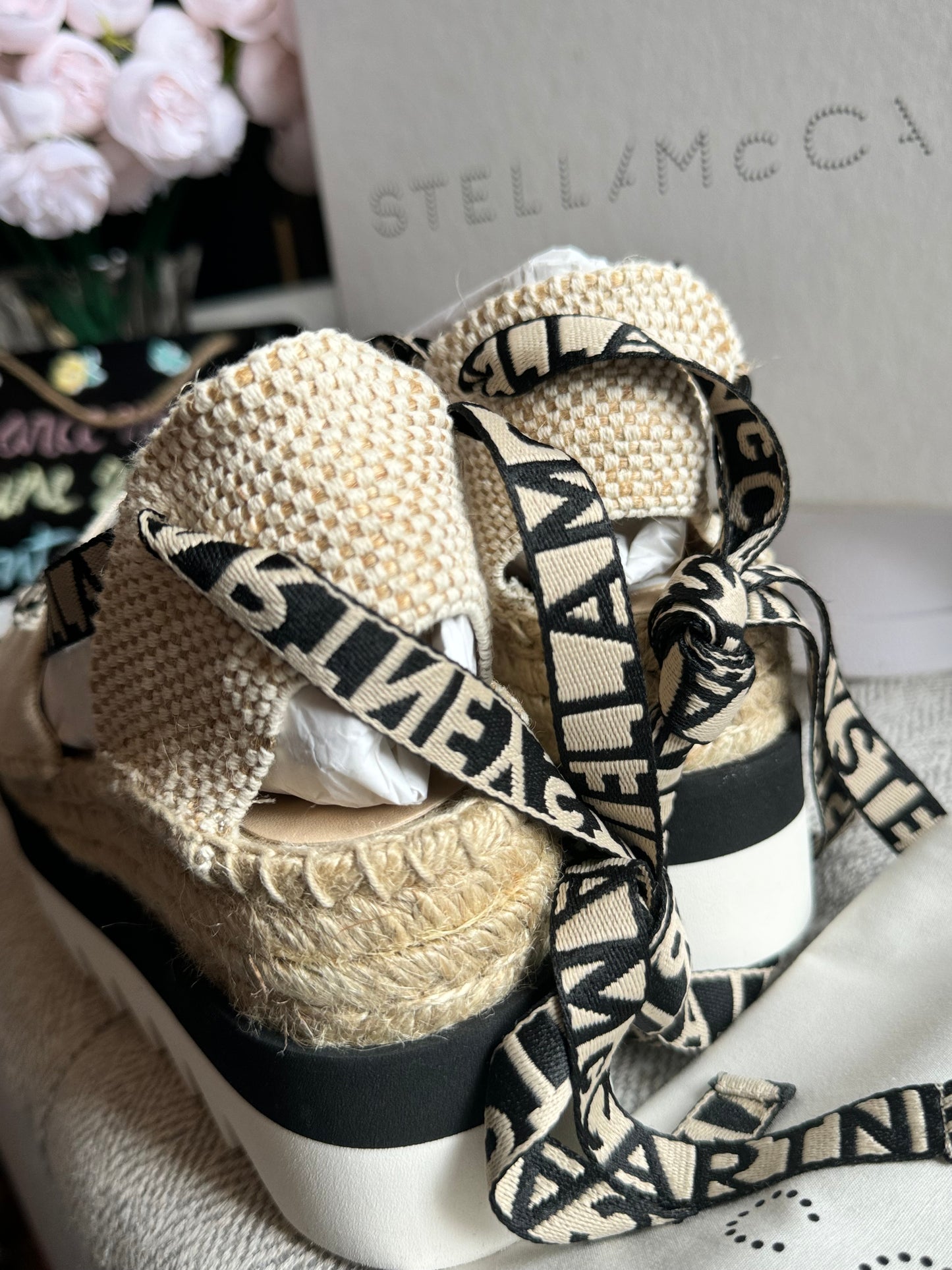 Stella McCartney Gaia Platform Espadrilles