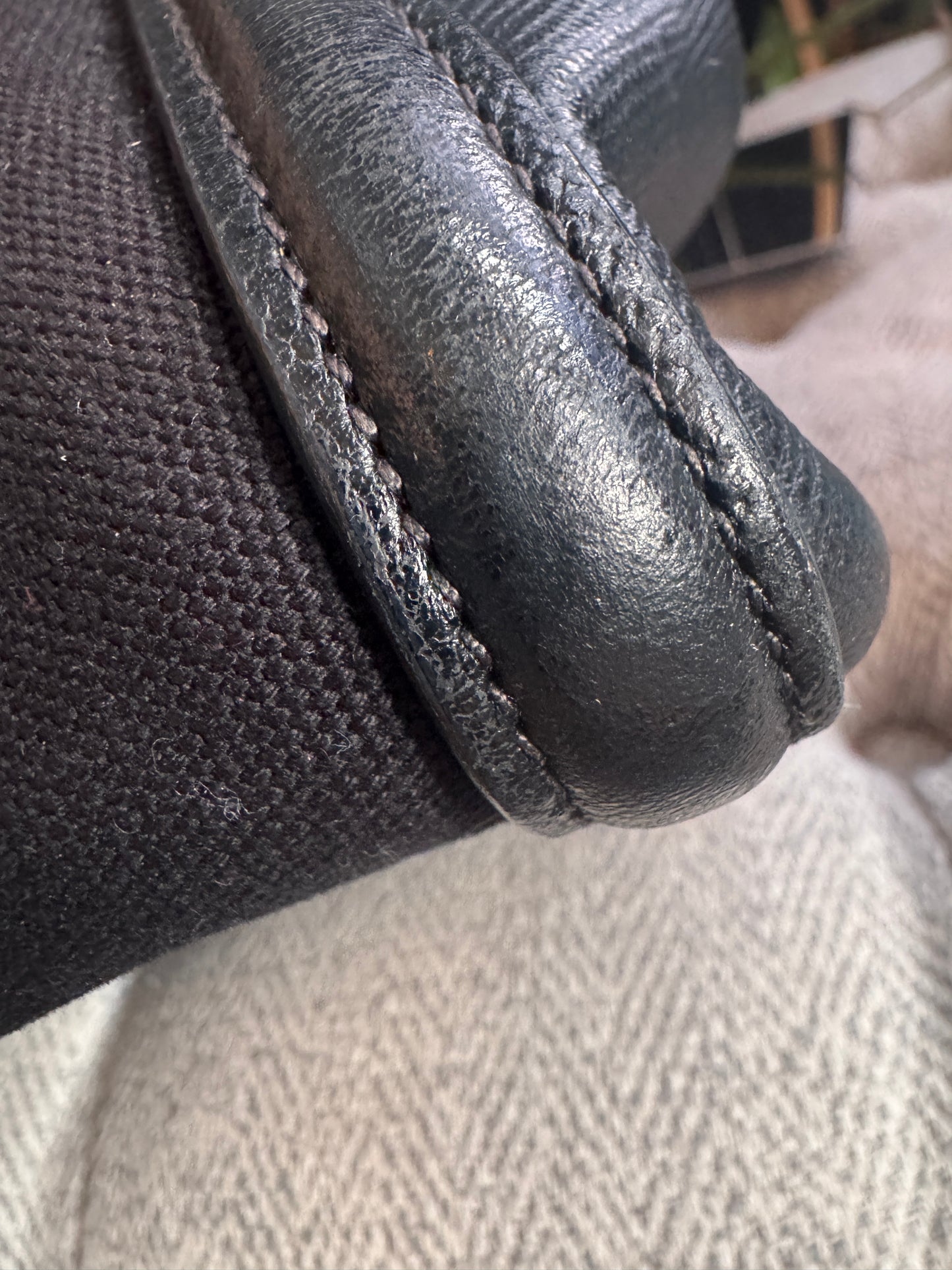 Prada Corda Canapa and Saffiano Tote