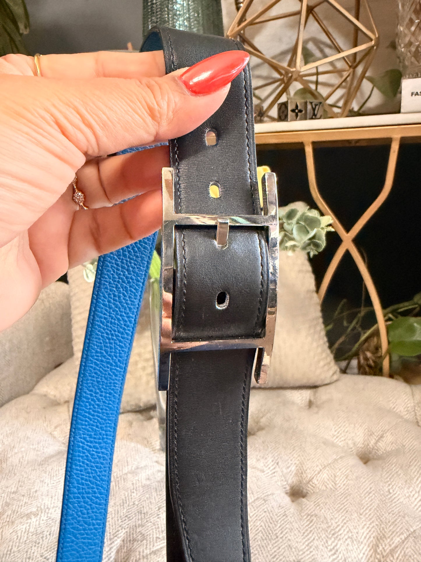 Hermes Quentin Reversible Belt