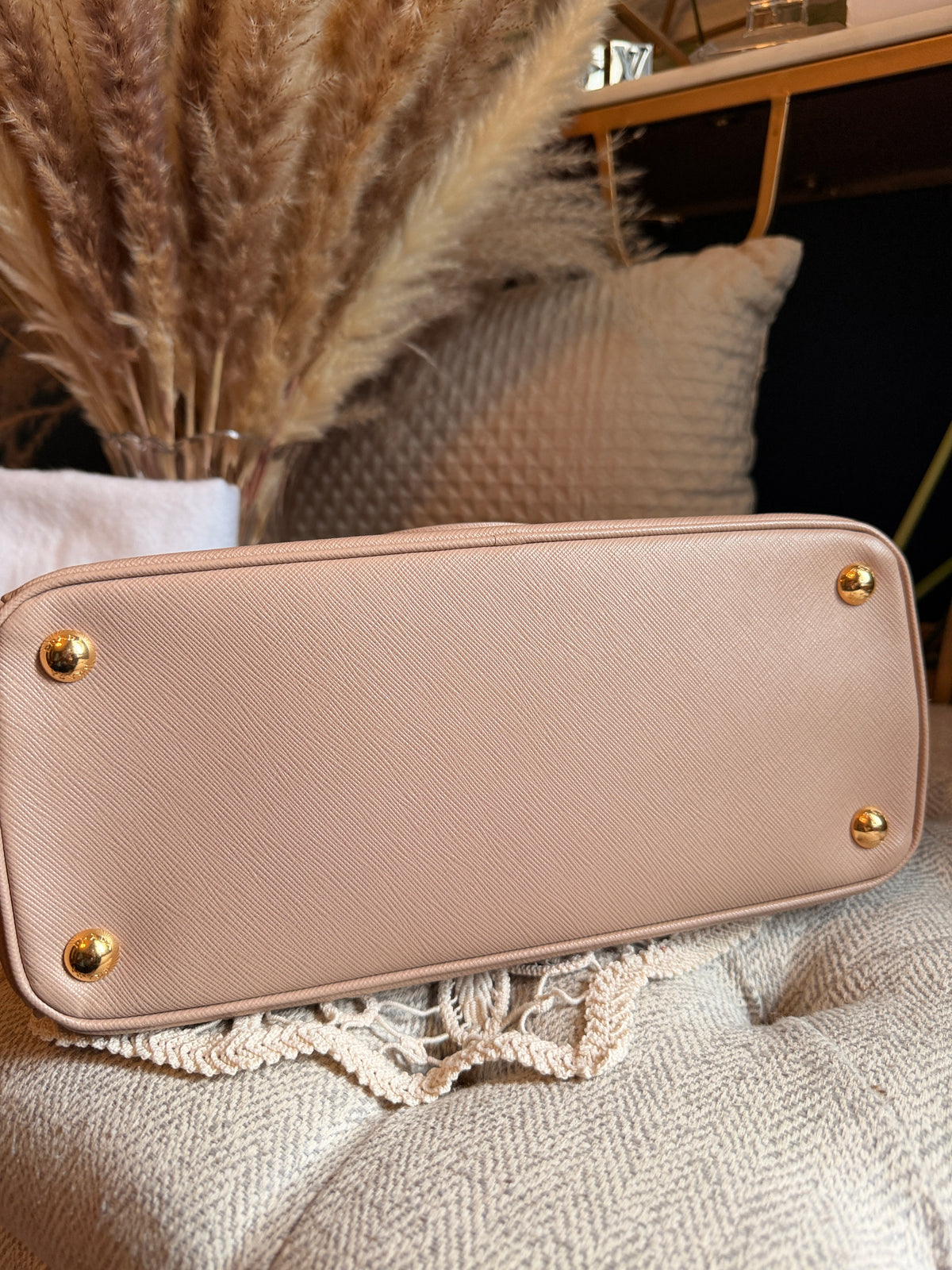 Prada Galliera in Blush- Saffiano