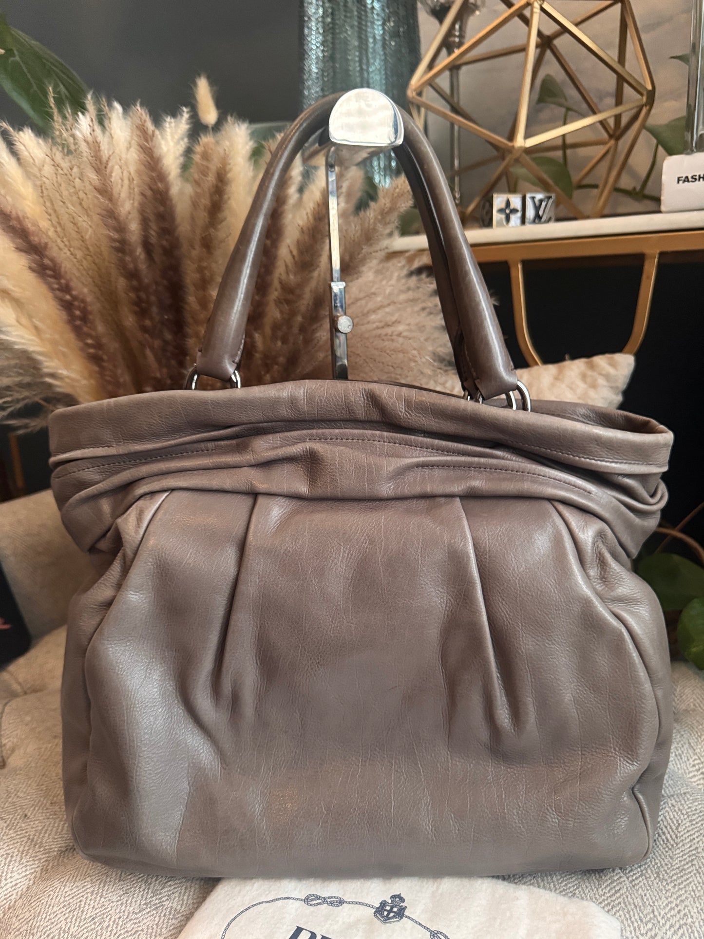 Prada Leather Tote