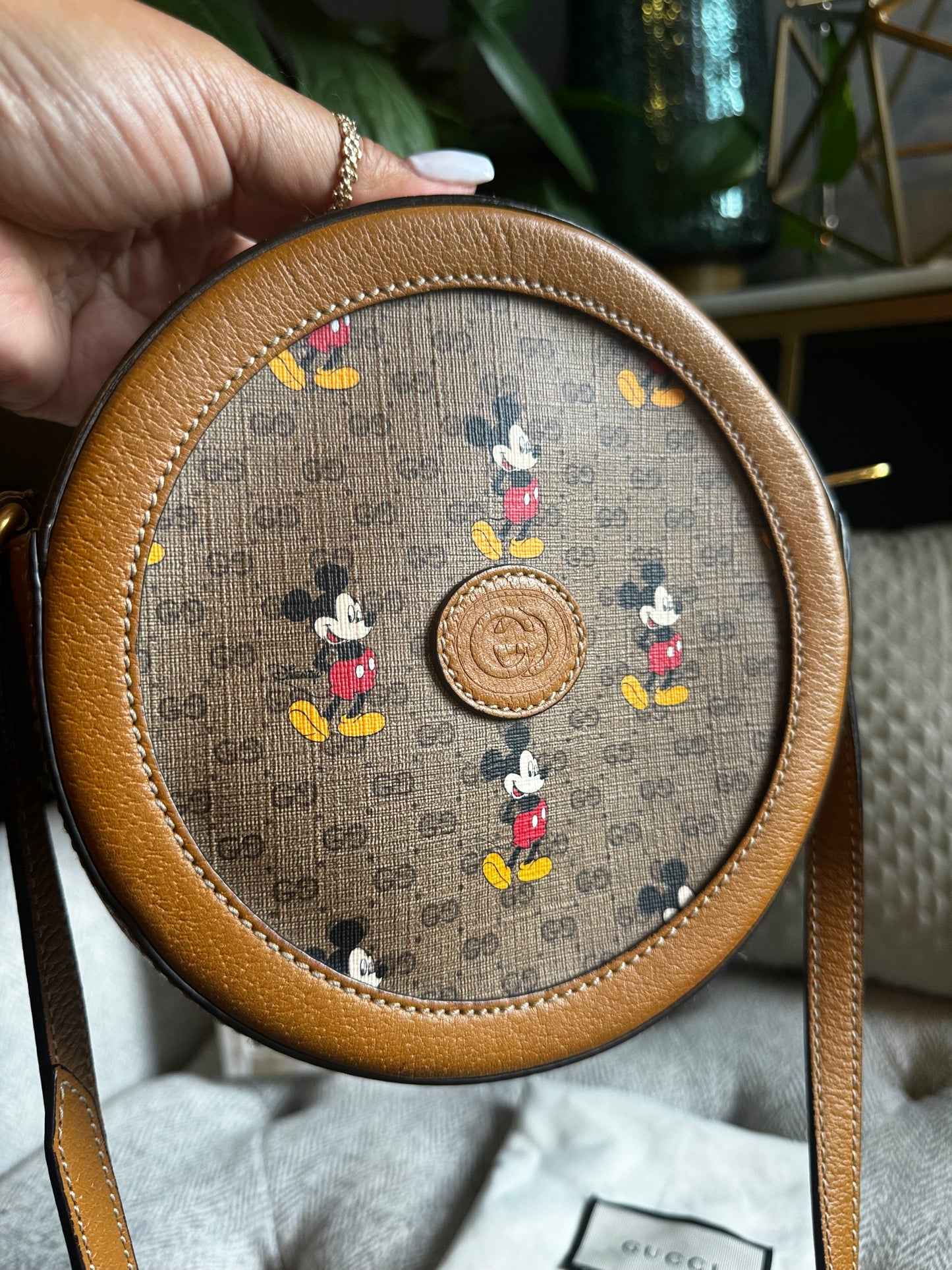 Gucci Disney Round Crossbody