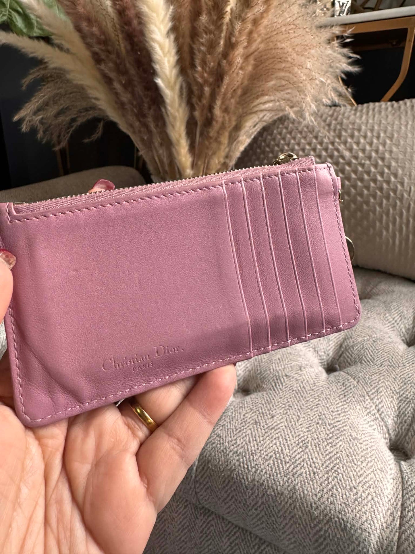 Dior Zippy Cardholder