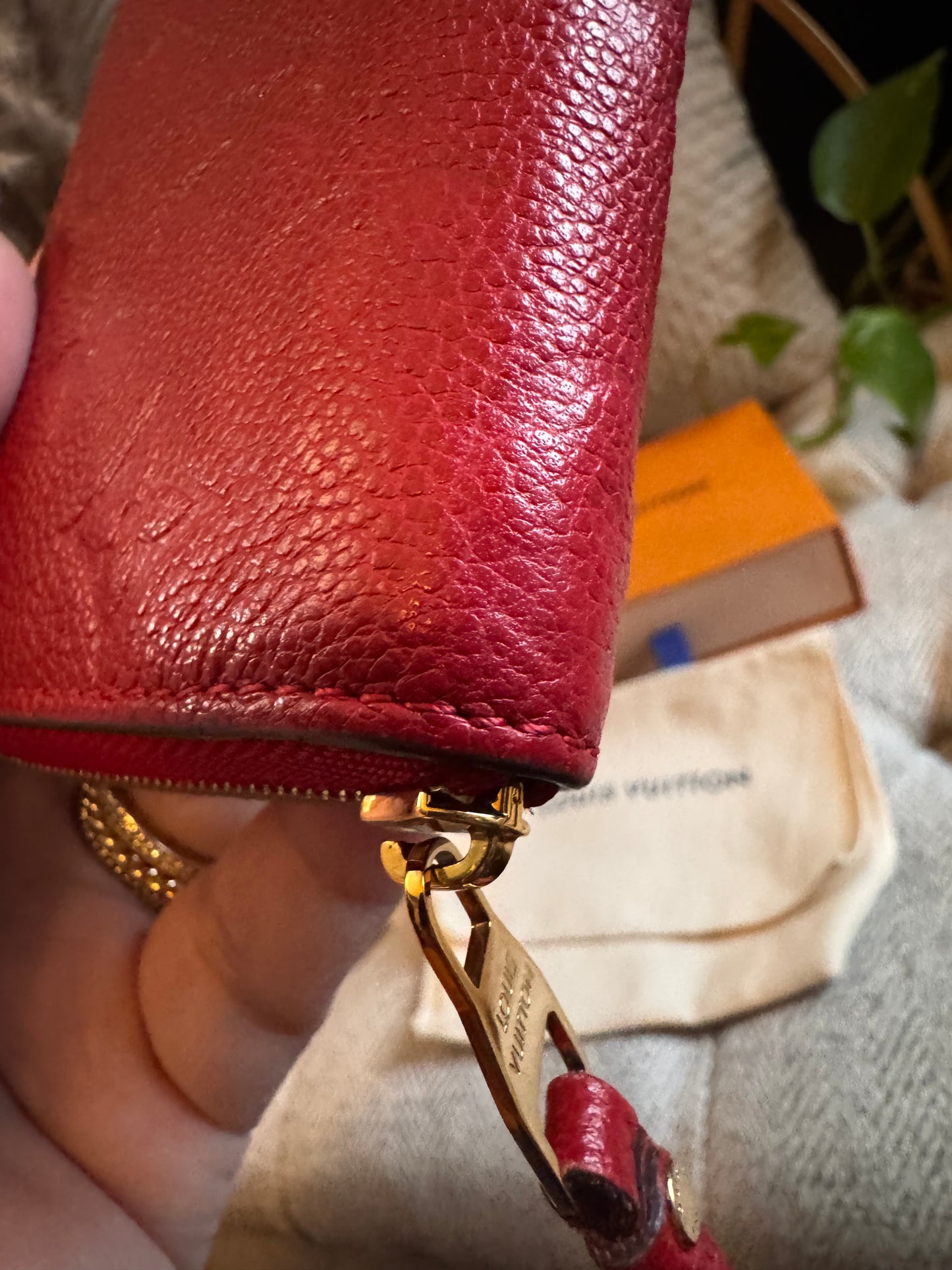 Louis Vuitton Zippy Coin Purse in Empreinte