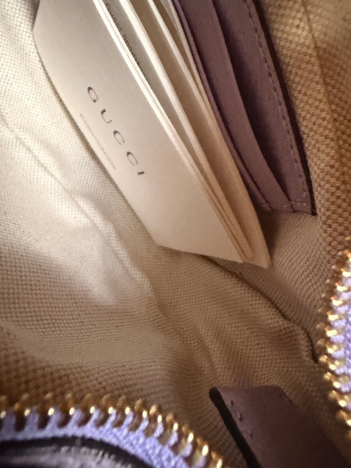 Gucci Jumbo GG Half-moon Mini Hobo