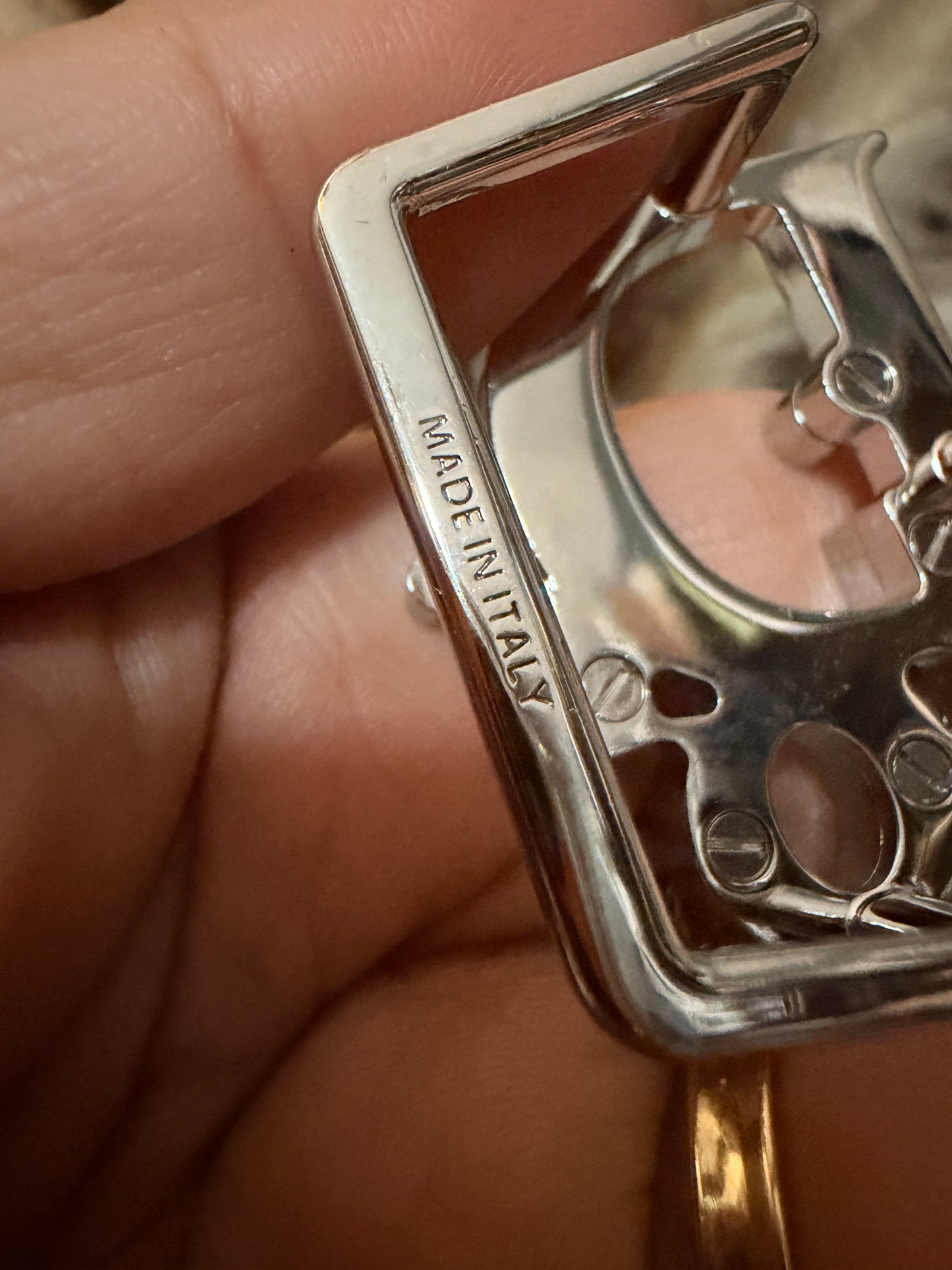 Dior Belt Buckle (no belt strap-buckle only)