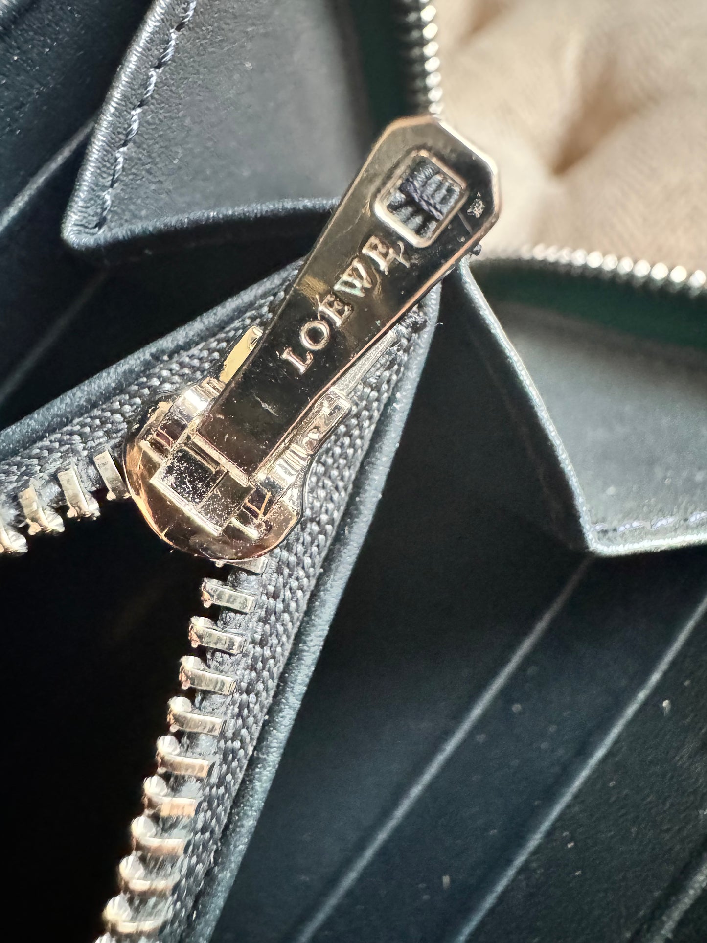 Loewe Zippy Wallet with Tassel