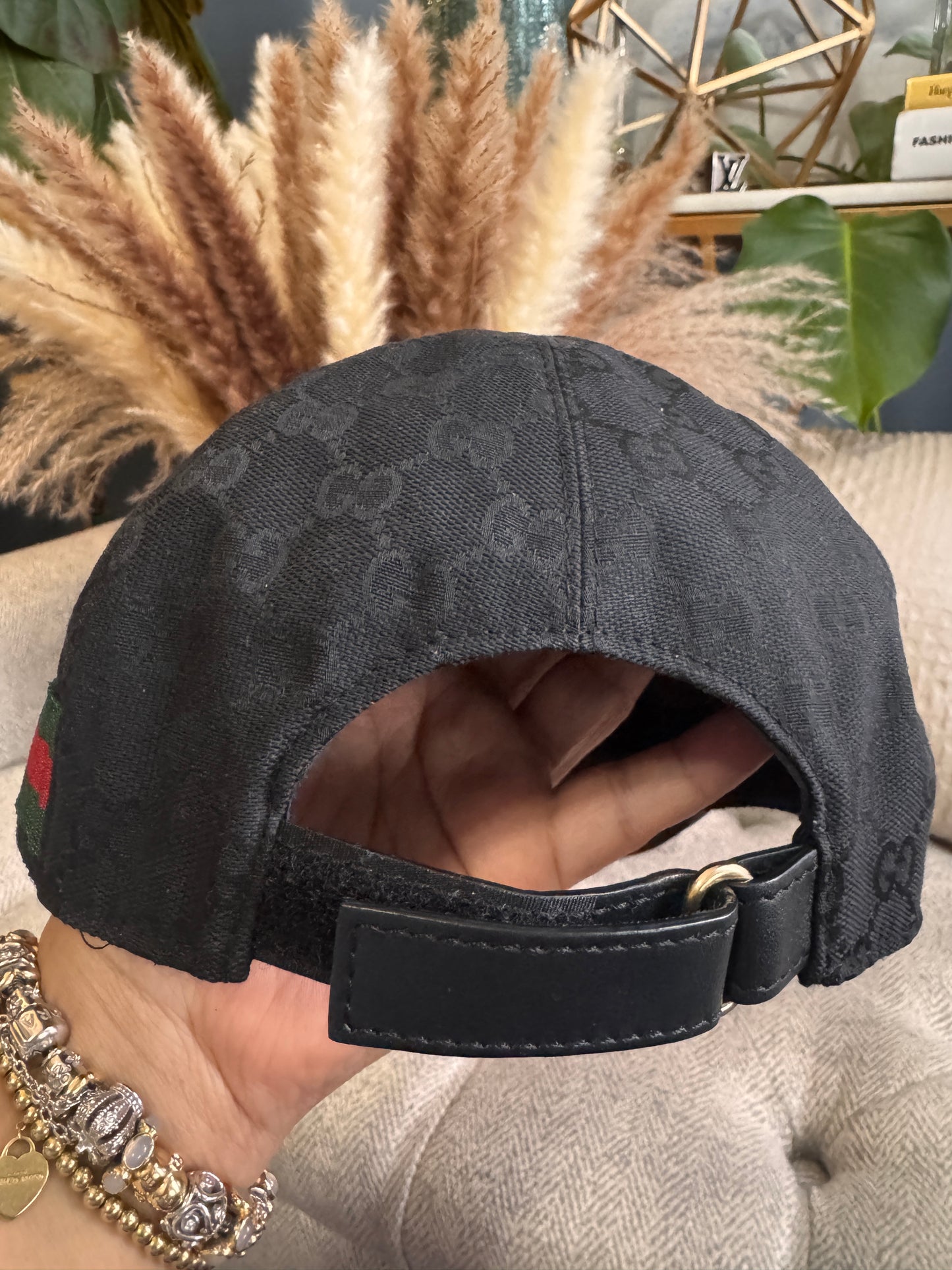 Gucci GG baseball hat with Web size L