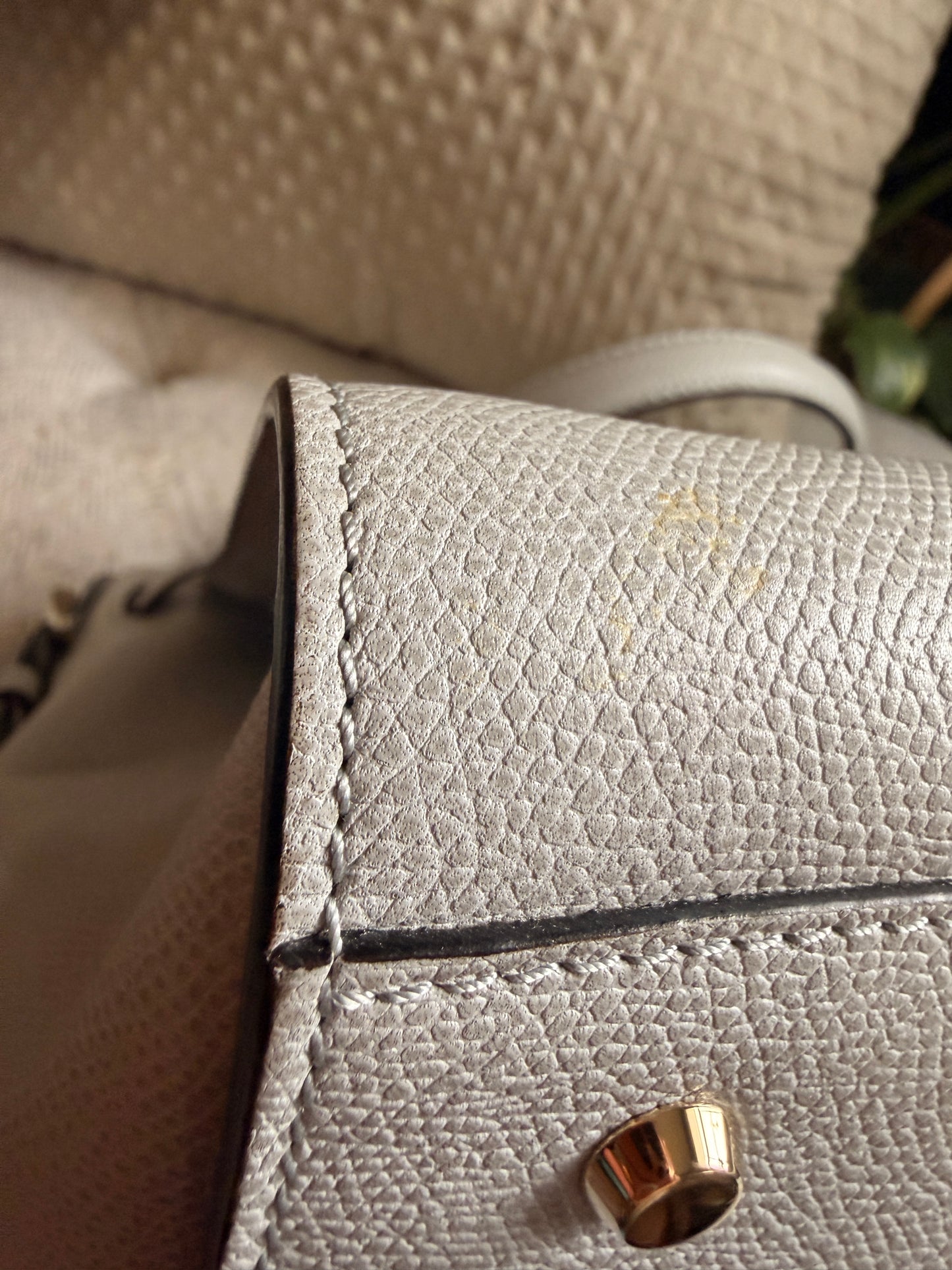 Valextra B Cube in Cool Grey