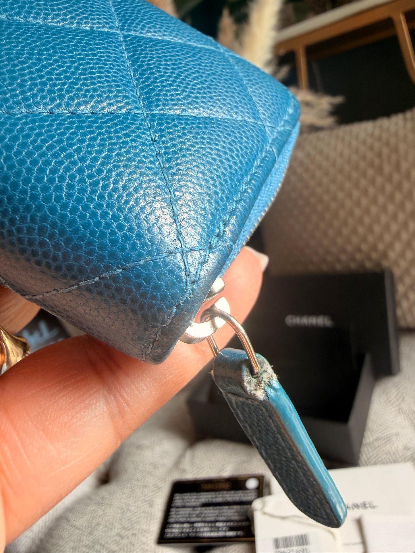 Chanel VIP Exclusive Zip Cardholder