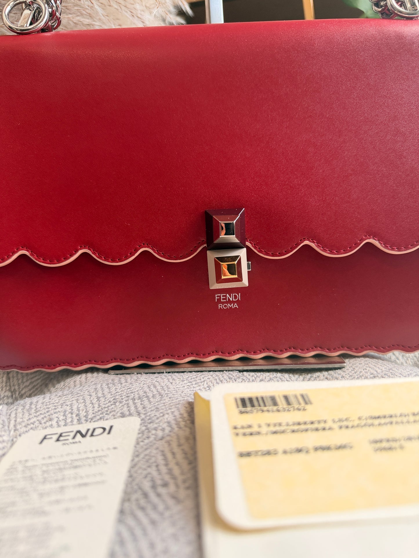 FENDI KAN I in Red
