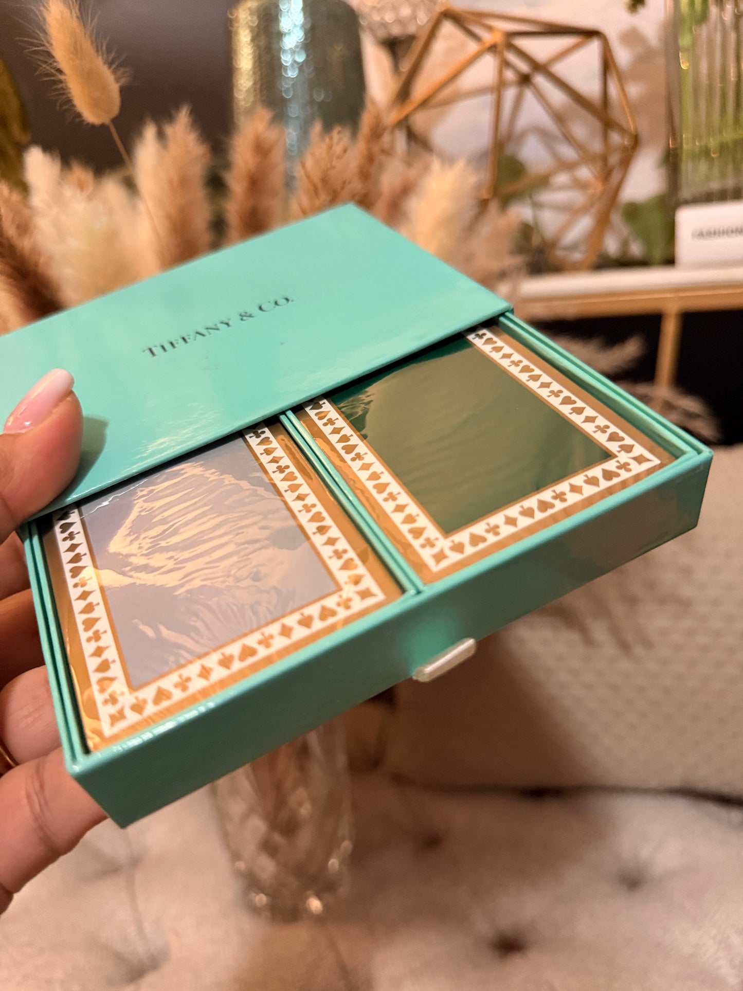Tiffany&Co 2 Decks of Playing Cards, NIB