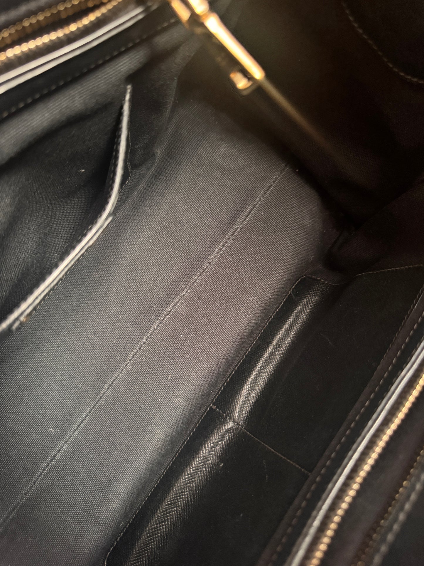 Prada Corda Canapa and Saffiano Tote